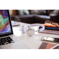 Auriculares Bluetooth Metálicos Silver