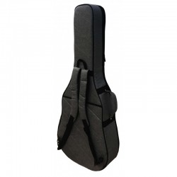 Fundas Clasica y Acustica Semirigida. Gris Oscuro