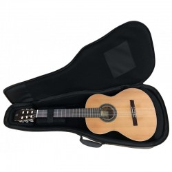 Fundas Clasica y Acustica Semirigida. Gris Oscuro