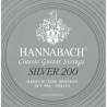 Juego Hannabach Silver 200 Clásica 900-MLT