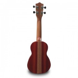 Leho My Leho Soprano MLUS-2M Caoba en dos tonos con funda