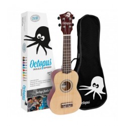 Ukelele Octopus Soprano UK-200UJB Union Jack Azul