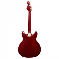 Hagstrom '67 Viking II, Wild Cherry Transparent