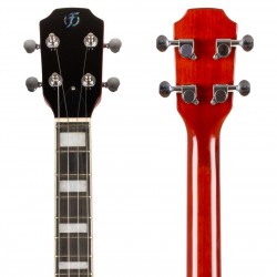 Ukelele Tenor Flight Rock Series Centurion Vintage Burst Electric