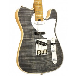 Guitarra Eléctrica ARIA 615-MK2 Nashville Negro Translúcido