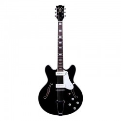 Vox Bobcat V90 Black Guitarra eléctrica Semi-Hollow