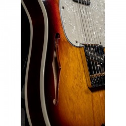 G&L Tribute Asat Classic Deluxe Semi-Hollow RW Antique Sunburst