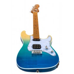 Ukelele Tenor Flight Rock Series Pathfinder Transparent Blue Electric