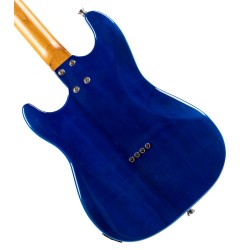 Ukelele Tenor Flight Rock Series Pathfinder Transparent Blue Electric