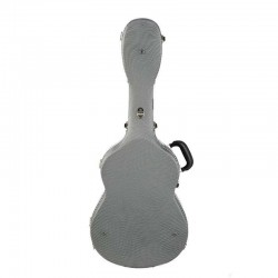 Rapsody Armonia Plateado 3D rugoso Estuche guitarra
