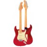 Guitarra Eléctrica Prodipe Serie St80 Rojo Brillo