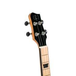 Ukelele Tenor Bones BT-4TA Ámbar Transparente Eléctrico