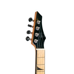 Ukelele Tenor Bones BE-3TB Negro Transparente Eléctrico