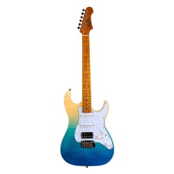 Guitarra Eléctrica Jet JS450-TBL-HSS Transparent Blue