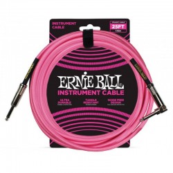 Ernie Ball Instrument Cable Neon Pink 6065