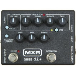 MXR M80 Bass DI Plus. Pedal con Caja DI