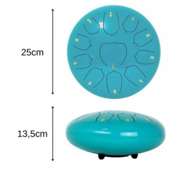 Tongue Drum 10"/25Cm 11 Tonos