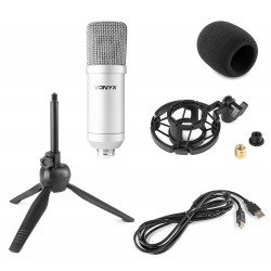 CM300S Micrófono de Estudio USB Plata