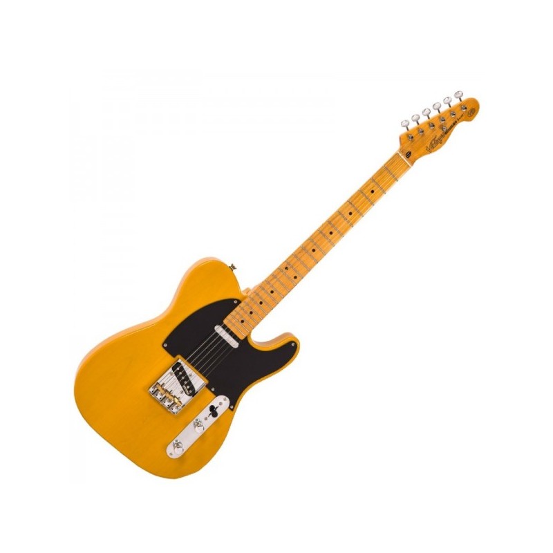 Vintage V52 ReIssued Electric Guitar Butterscotch