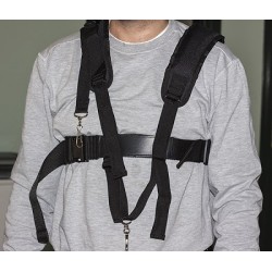 Arnes Tuba Acolchado Correas Piel