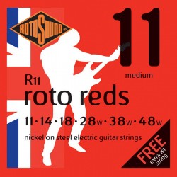 Juego de Cuerdas ROTOSOUND para Guitarra Eléctrica 11-48