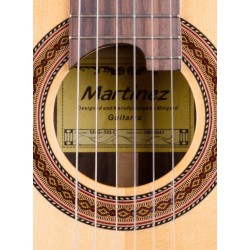 Guitarra Clásica Martínez MCG-58S CE EQ FIshman Isys