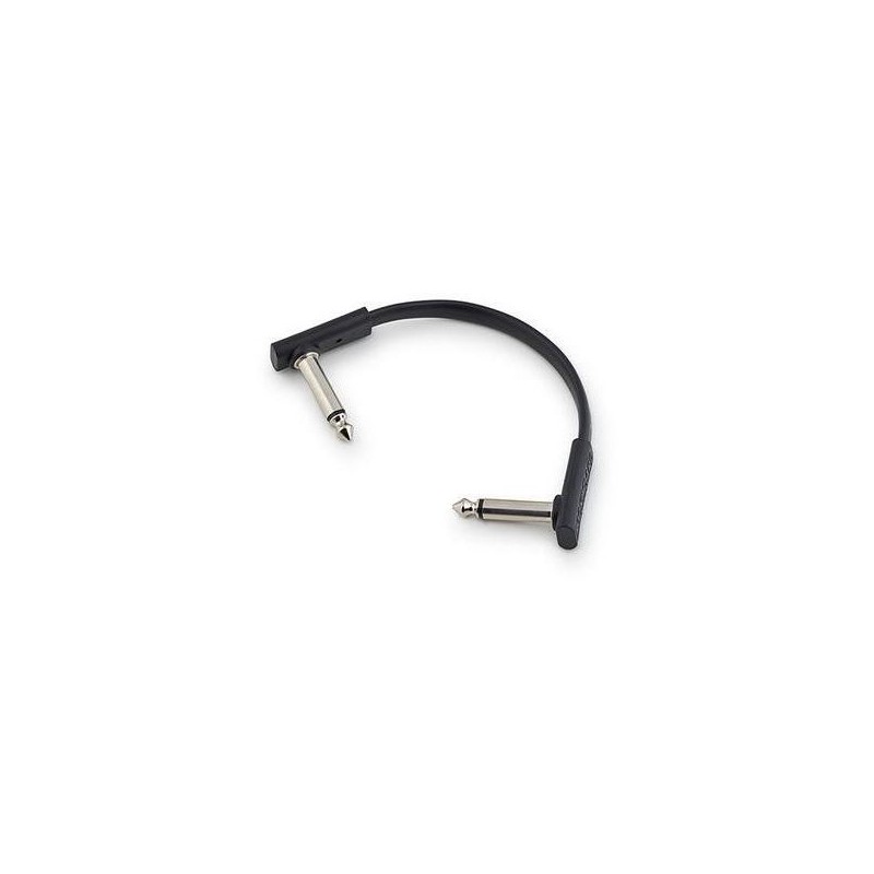 Rockboard Flat Patch Cable Black 10 Cm