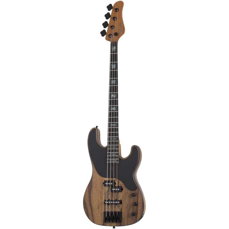 Schecter Model-T 4 Exotic Black Limba