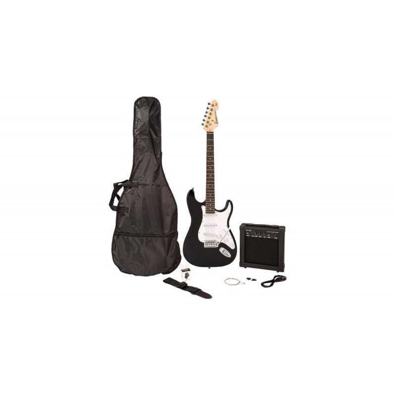 Encore E60BK Pack Guitarra Eléctrica