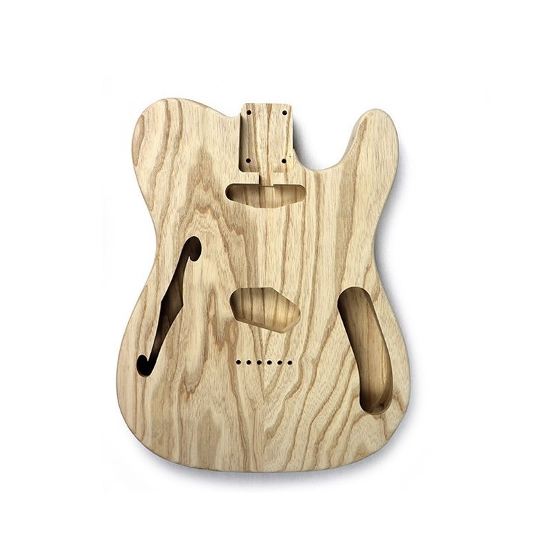 Cuerpo estilo Telecaster Thinline swamp ash
