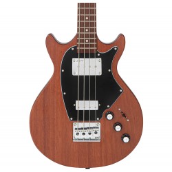 Vintage REVO Series 'Callan' Bass Guitar ~ Mahogany