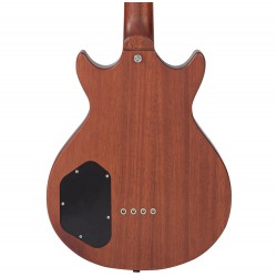 Vintage REVO Series 'Callan' Bass Guitar ~ Mahogany