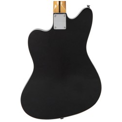 Vintage REVO Series 'Surfmaster' Quad Electric Guitar ~ Boulevard Black
