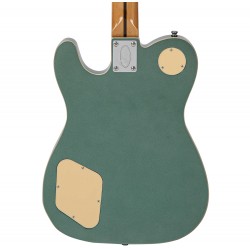 Vintage REVO Series 'Midline' Electric Guitar ~ Metallic Green