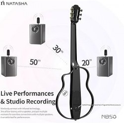 NATASHA NBSG Nylon Black Traveler guitar