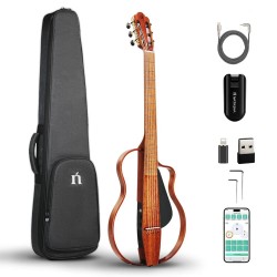 NATASHA NBSG Nylon Caoba Traveler guitar
