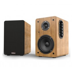 Wiibo Neo 100 Altavoces Vintage Estanteria Bluetooth HiFi Activos 100w Pareja