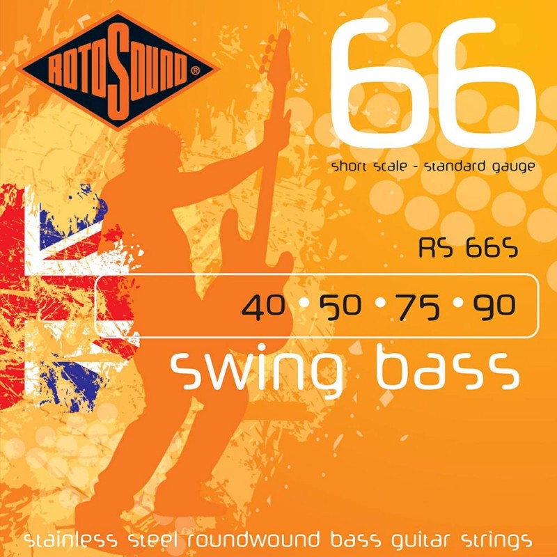 Juego de Cuerdas ROTOSOUND para Bajo 40-90