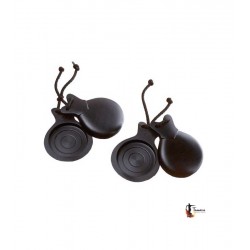 Castañuelas BOLERO Negro Nº6 3 Cajas de Resonancia - Filigrana