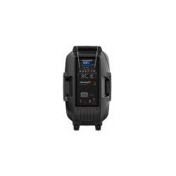 Audibax Denver 15 Malibu Altavoz Activo PA 15" con Batería , Ruedas y Efectos LED + 2 Micros + Mando