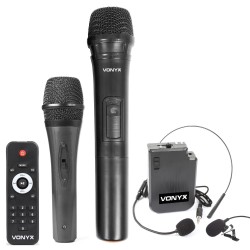 Vonyx AP1200 bafle batería 12" diadema