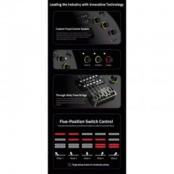 Guitarra Electrica Natasha Nebula con Efectos y Bluetooth