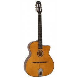 Guitarra Gitano jazz Hot Club Richwood boca ovalada  RM-70-NT