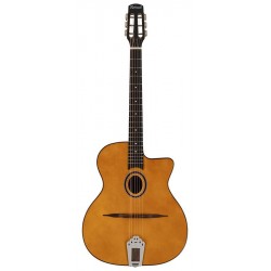 Guitarra Gitano jazz Hot Club Richwood boca ovalada  RM-70-NT
