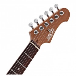 Guitarra Eléctrica Jet JJ350 Baritone Moonburst Silver Burst