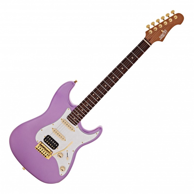 Guitarra Eléctrica Jet JS480-VIG Violet, Gold Hardware