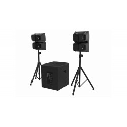 Audibax Seattle 1000 Sistema PA Line Array Bluetooth + Soportes