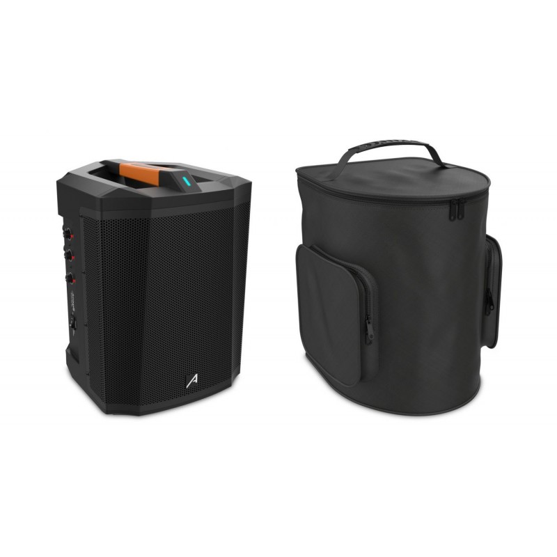Audibax Roma 240 Go Sistema PA Portátil Bluetooth con Batería Recargable 6.5" 240W