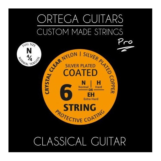 ORTEGA NYP44N Juego Cuerdas para Guitarra Clásica