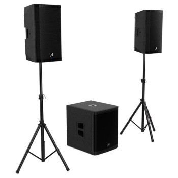 Audibax Pro Party Set. Sistema de sonido completo de 1800 vatios